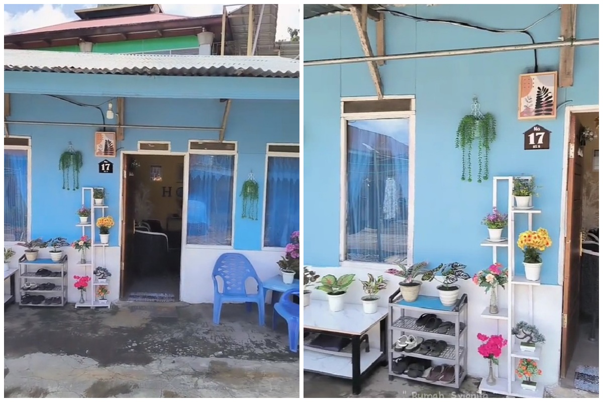 Bukti estetik tak selalu mahal, 9 potret rumah kontrakan beratap seng ini interiornya manjakan mata