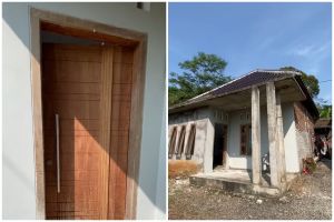 Luarnya terlihat bangunan belum jadi, 9 potret dalam hunian antisombong ini berkonsep open space