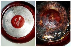 Trik ampuh hilangkan kerak gosong di pantat teflon tanpa digosok sitrun, pakai 3 bahan sederhana