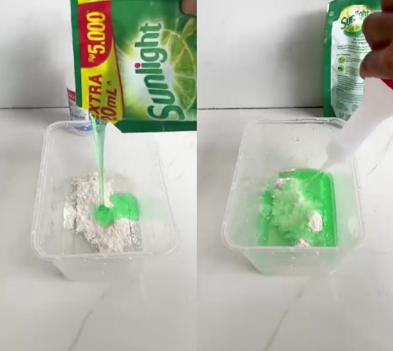 Trik agar lantai kamar mandi kotor jadi kinclong bebas bau, cuma pakai ramuan 1 bumbu masakan