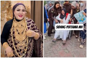 9 Potret Mira Hayati jalani sidang dakwaan kasus peredaran skincare merkuri, kondisinya bikin iba