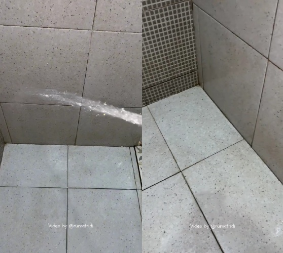 Trik simpel bersihkan dinding kamar mandi buluk berkerak modal Rp5 ribu, kesat lagi tak bikin jijik