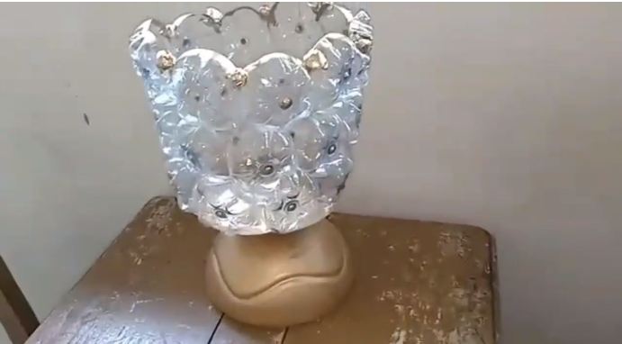 Trik bikin keranjang buah cantik dari botol bekas, awet dan muat banyak tak perlu beli baru