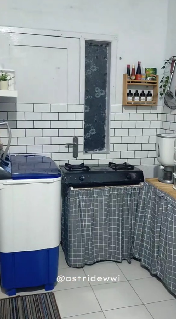 Dari buluk jadi estetik, 9 potret makeover dapur rumah subsidi ini meski sederhana bikin betah masak