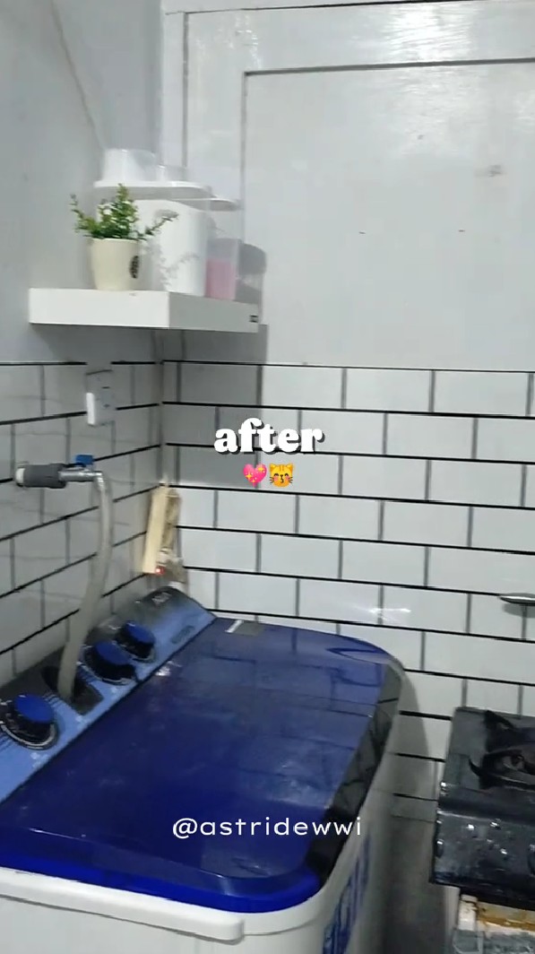 Dari buluk jadi estetik, 9 potret makeover dapur rumah subsidi ini meski sederhana bikin betah masak