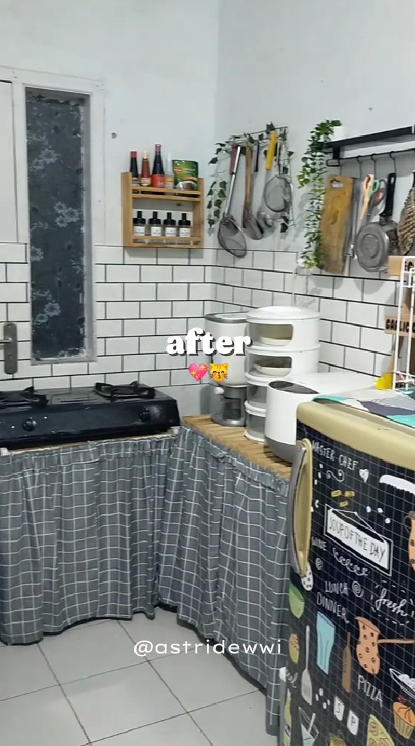 Dari buluk jadi estetik, 9 potret makeover dapur rumah subsidi ini meski sederhana bikin betah masak