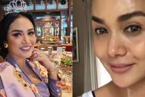 Wajah naturalnya diejek kusam, 9 potret saat Krisdayanti pakai dan tanpa makeup ini tuai atensi