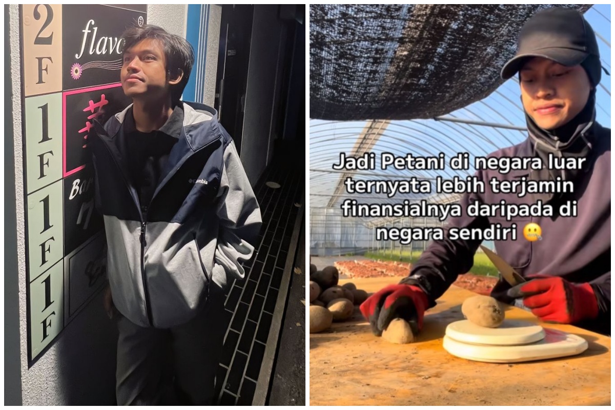 Susah payah sekolah sarjana, pria ini kabur jadi petani muda di Jepang, digaji Rp20 juta, ini kisahnya