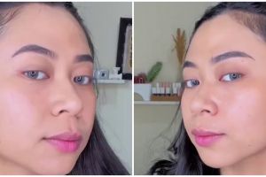 Bukan pakai lipstik, ini trik bikin wajah lebih merona dan tirus cuma dengan 1 produk makeup