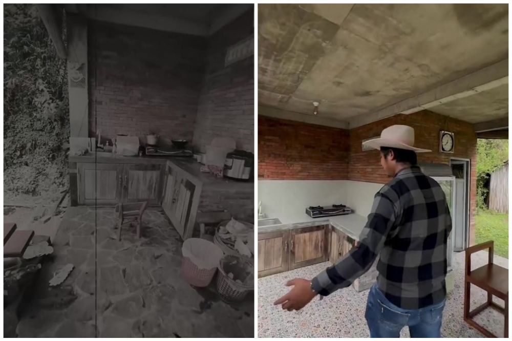 Dibangun di lahan 6.000 meter persegi, intip 11 potret makeover hunian Dodit Mulyanto di hutan