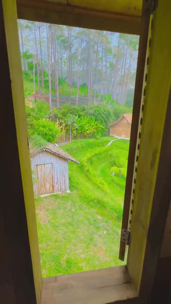 Dibangun di lahan 6.000 meter persegi, intip 11 potret makeover hunian Dodit Mulyanto di hutan