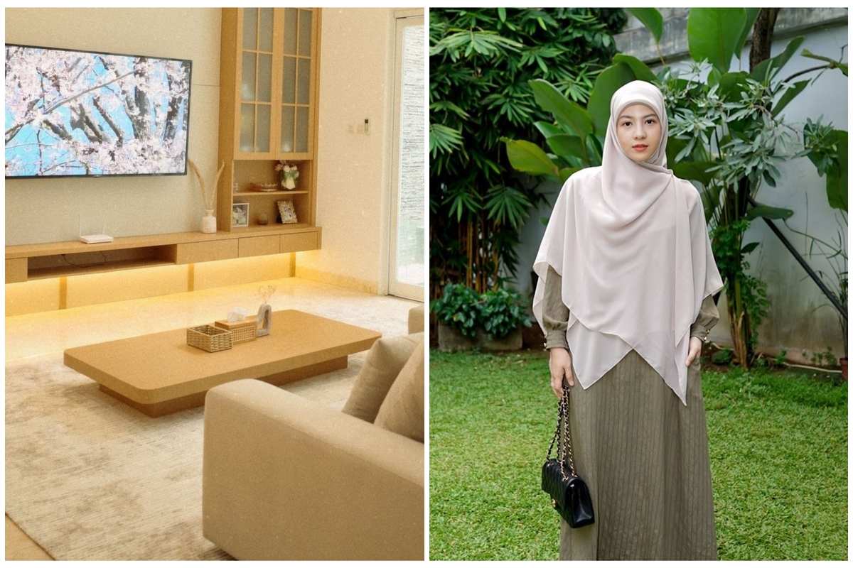 Natasha Rizki makeover rumah jadi kian kalem, 11 potret hunian usai renovasi punya musala estetik