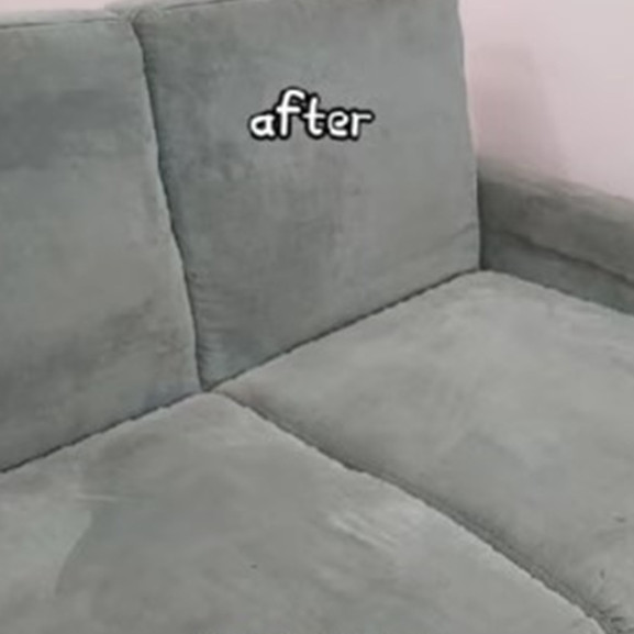 Tanpa perlu pembersih vakum, ini trik cuci sofa cuma bermodalkan tutup panci hasilnya auto bersih