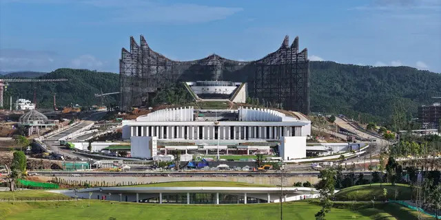 Viral Istana IKN banjir, begini faktanya