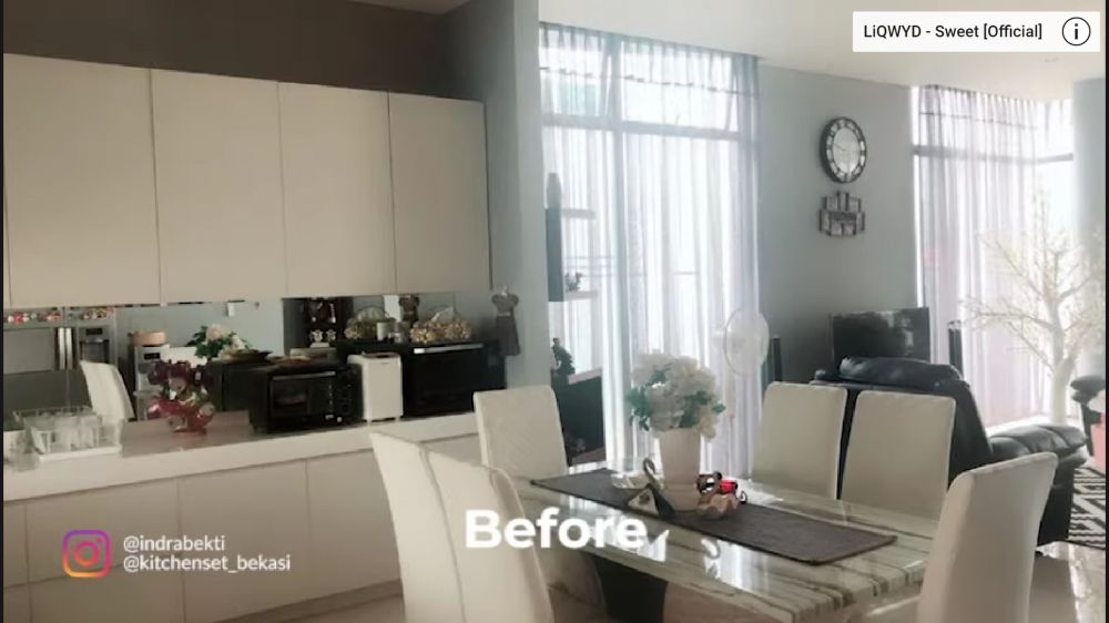 Indra Bekti makeover dapur di rumah lawas, intip 11 potret transformasinya, lebih elegan dan mewah