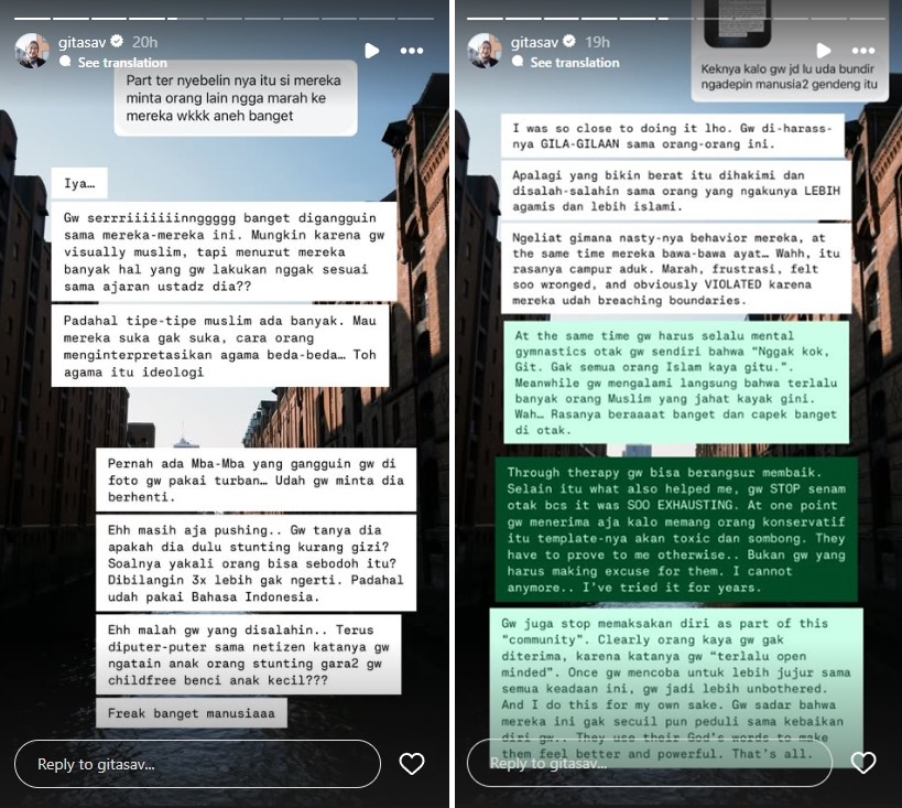 Gita Savitri alami stres karena diceramahi soal keputusan childfree oleh netizen, ngaku muak diganggu