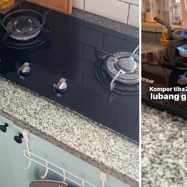 Tak usah panggil teknisi, ini trik simpel atasi api kompor tanam tidak menyala pakai 1 alat sederhana