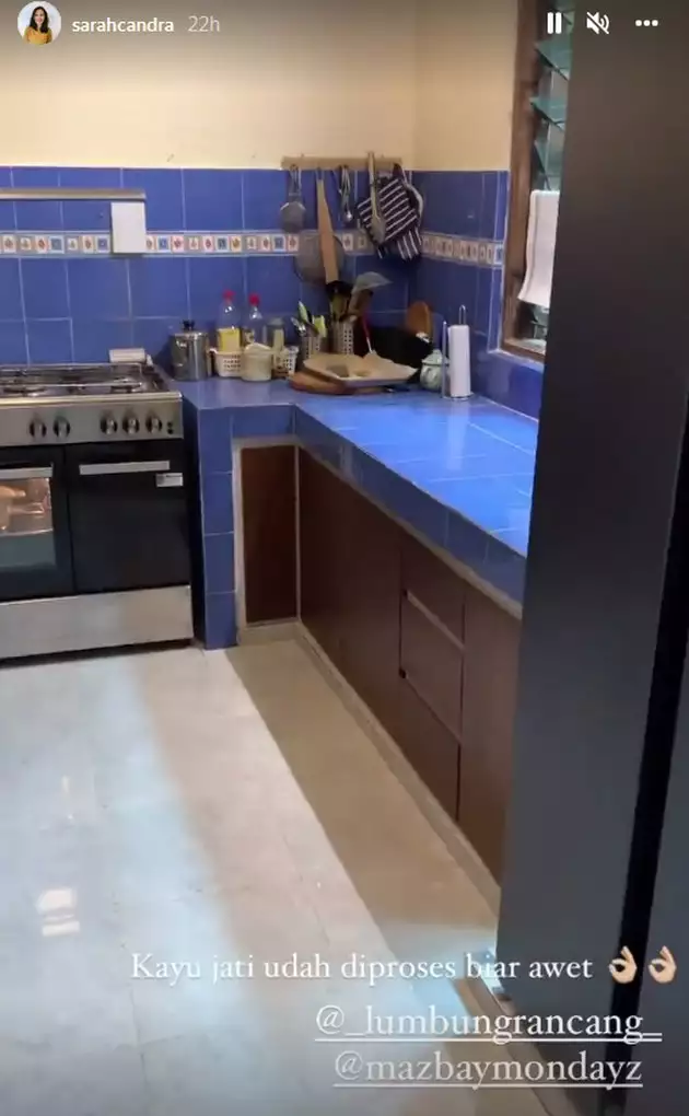 Musisi top tapi gaya hidupnya sederhana, 10 potret dapur Eross dan Sarah ini klasik jauh dari mewah