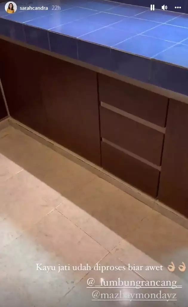 Musisi top tapi gaya hidupnya sederhana, 10 potret dapur Eross dan Sarah ini klasik jauh dari mewah