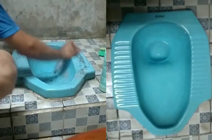 Trik bersihkan kerak di kloset ala bapak-bapak ini tak digosok baking soda, cuma tambah 1 bahan dapur