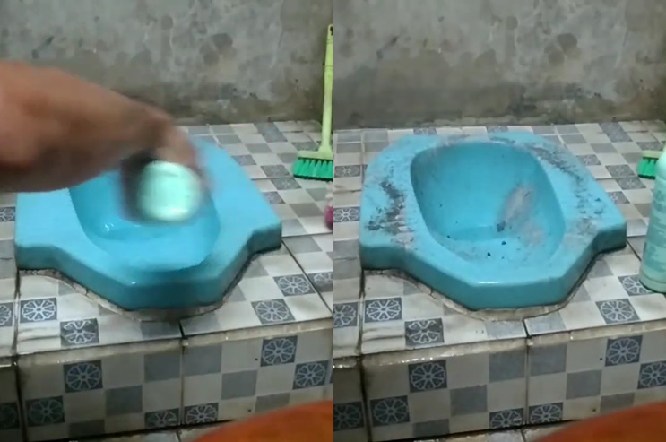 Trik bersihkan kerak di kloset ala bapak-bapak ini tak digosok baking soda, cuma tambah 1 bahan dapur