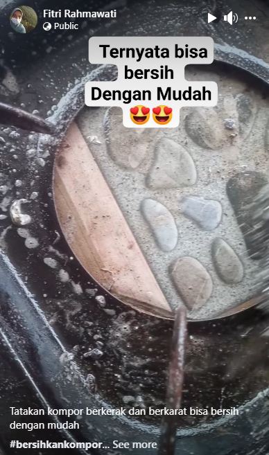 Trik bersihkan tatakan kompor berminyak dan berkerak tanpa direndam air panas, pakai 3 bahan dapur