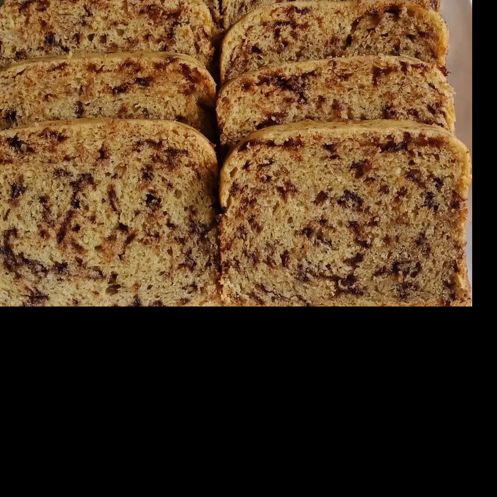 Resep bolu pisang magic com, lembut dan mudah dibuat