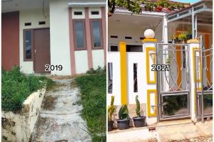 Huniannya dihina mirip gubuk, 9 potret rumah subsidi usai renovasi ini hasilnya estetik bikin mupeng