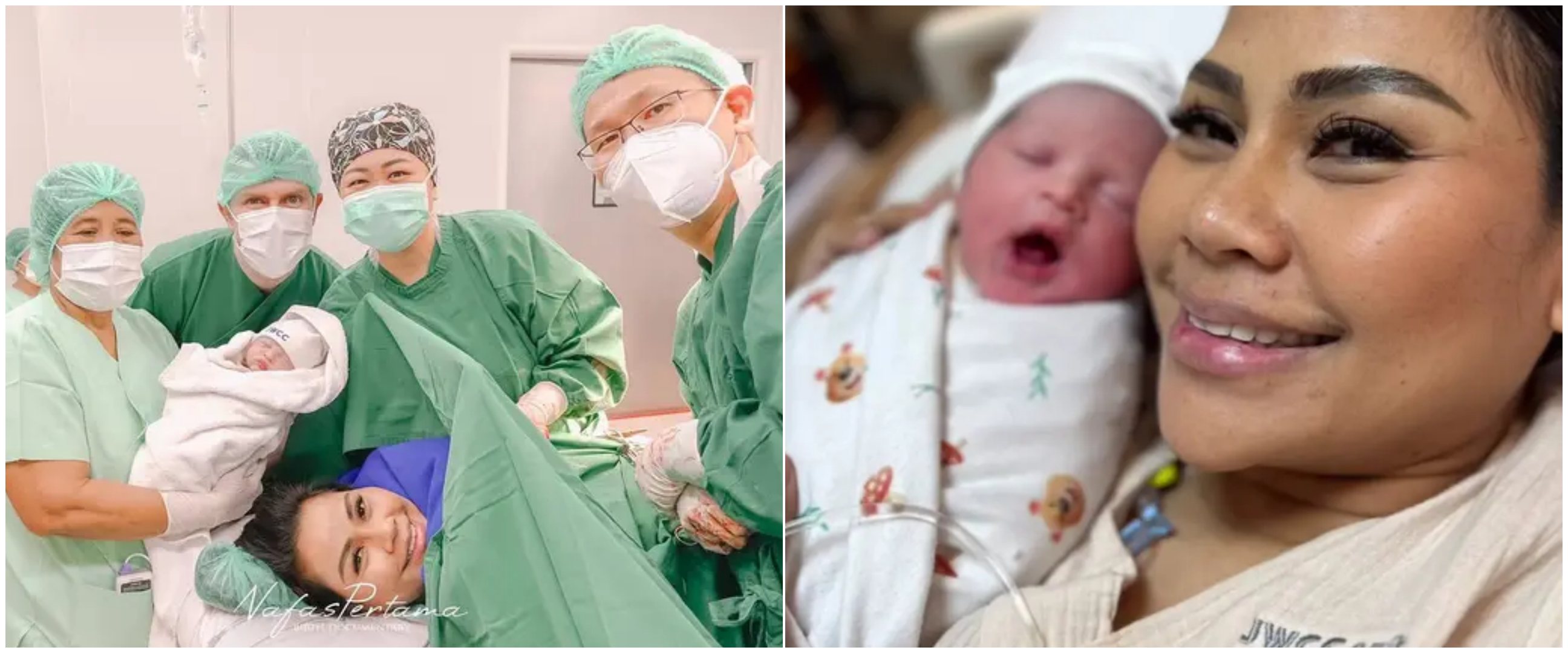 7 Momen haru Nana Ricardo melahirkan setelah 16 tahun menanti, ungkap arti nama sang anak