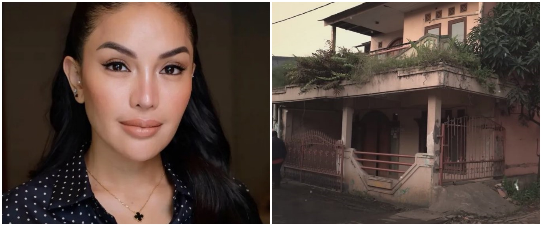 Niat renovasi malah ditipu Rp 500 juta, 11 potret rumah masa kecil Nikita Mirzani yang terbengkalai