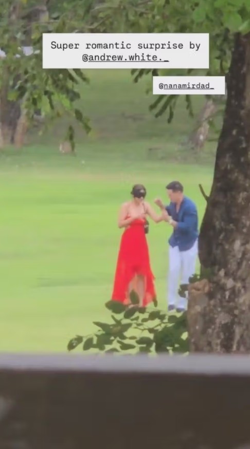 Tiba-tiba dijemput pakai helikopter sama Andrew White, begini 9 momen kejutan ultah Nana Mirdad ke-40