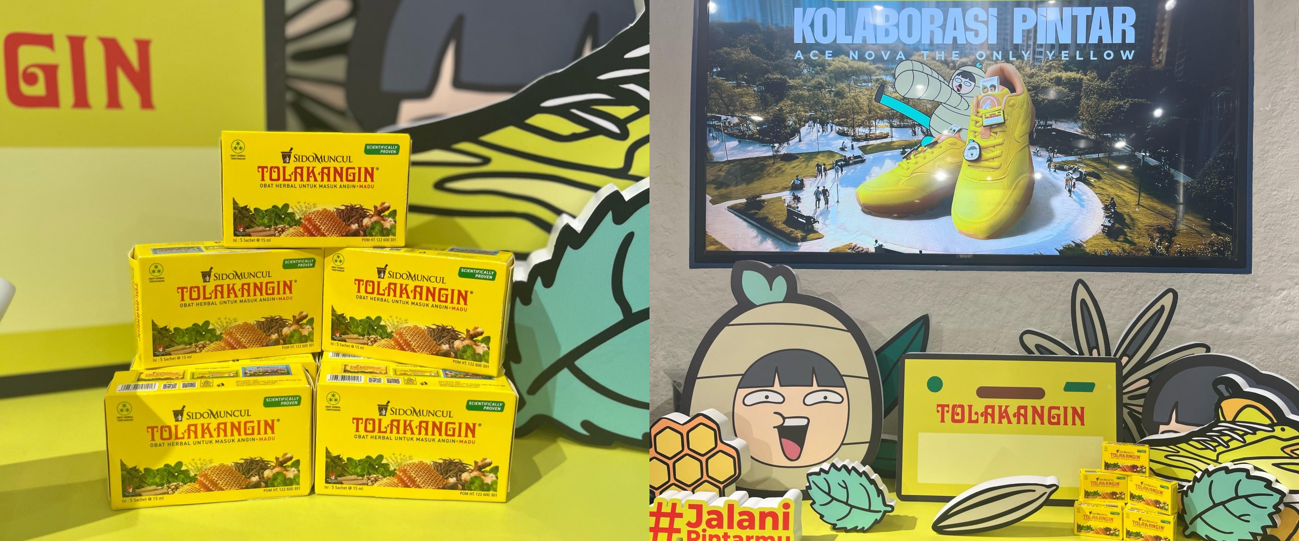 Bikin penasaran, Tolak Angin, Brodo, dan Tahilalats kolab bikin sepatu eksklusif