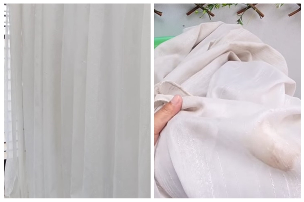 Trik mudah bersihkan gorden dekil tanpa dikucek deterjen, cuma pakai 3 bahan dapur