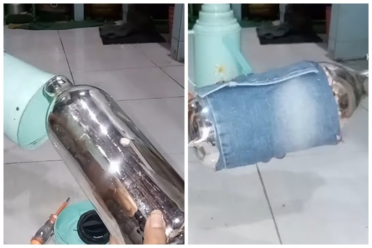 Trik sederhana agar air di termos tetap panas hingga seminggu tanpa keluar modal 1 rupiah pun