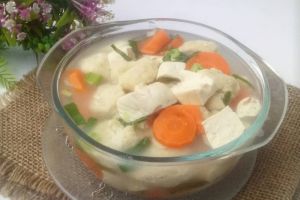 Resep sup tahu wortel, menu sahur hangat dan bergizi