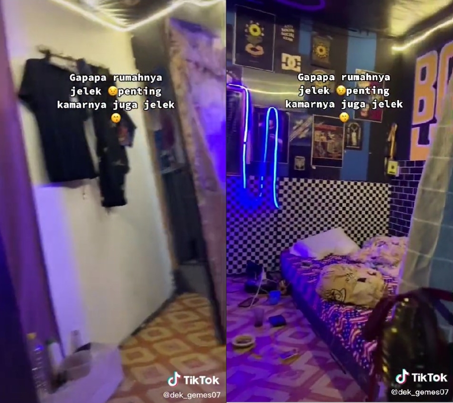 Luarnya terlihat kumuh ternyata kamarnya nyaman bak apartemen, potretnya bikin nggak habis pikir