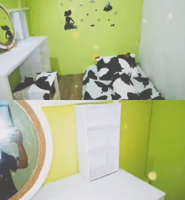 Awalnya bak gubuk derita disulap jadi ala kos bintang lima, begini potret hasil makeover kamar triplek