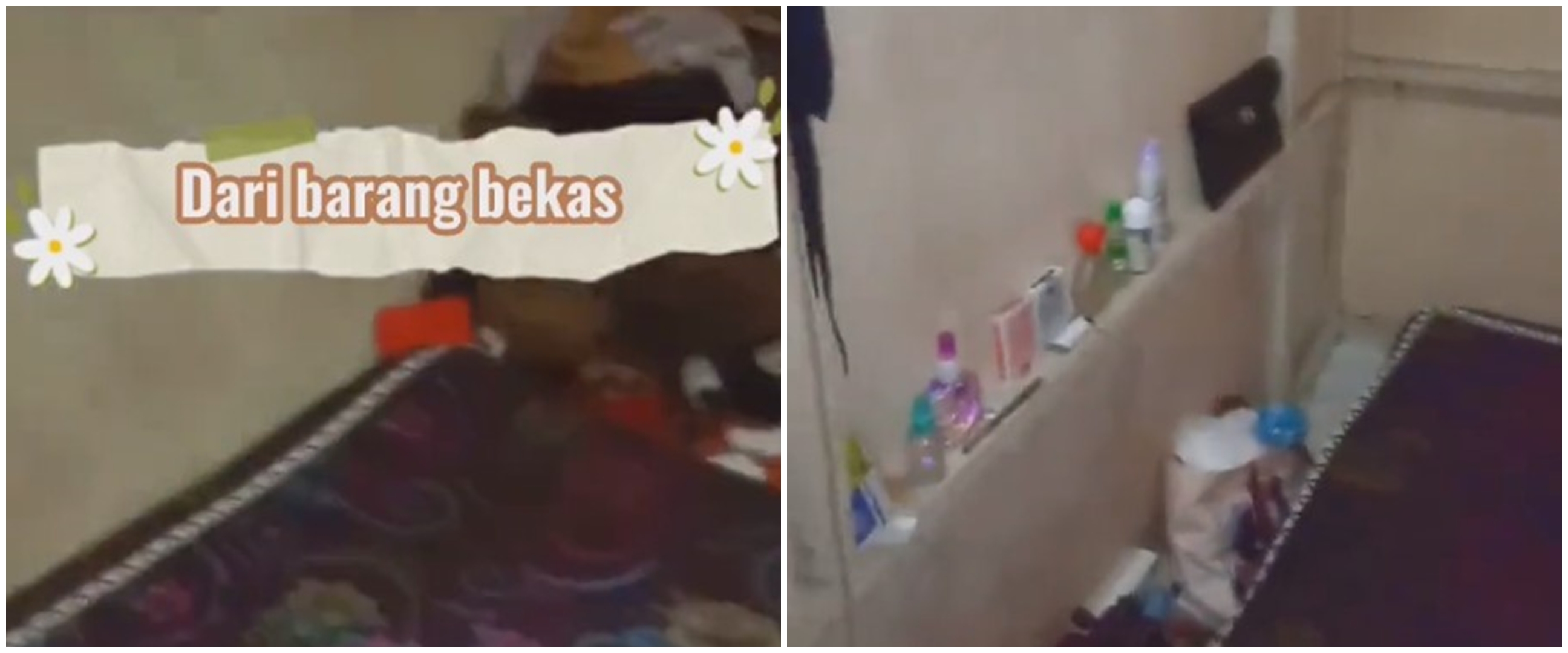 Awalnya bak gubuk derita disulap jadi ala kos bintang lima, begini potret hasil makeover kamar triplek