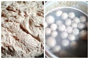 Aksi cerdik warganet mencetak bakso lebih cepat dan bentuknya bulat sempurna ini tanpa pakai sendok