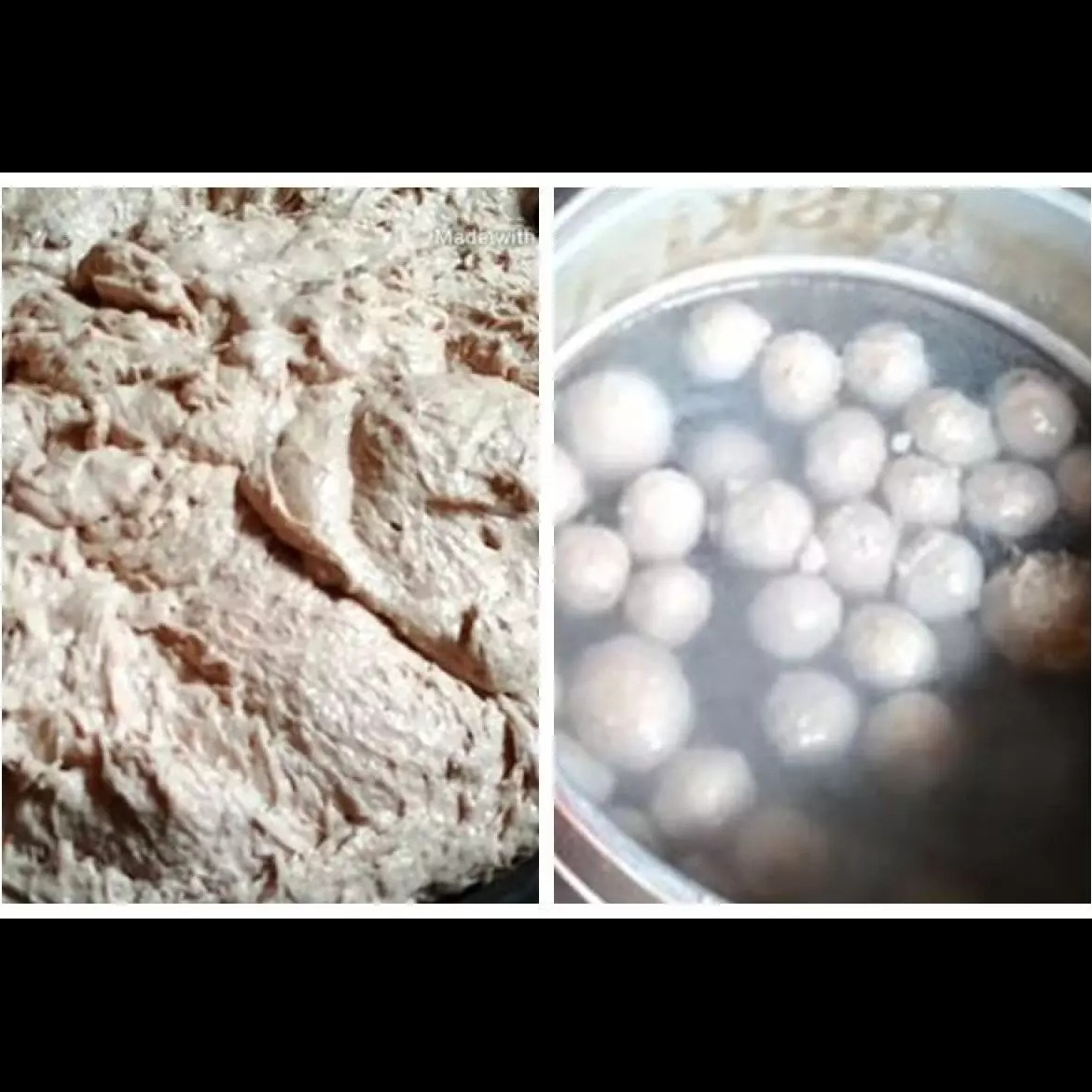 Aksi cerdik warganet mencetak bakso lebih cepat dan bentuknya bulat sempurna ini tanpa pakai sendok