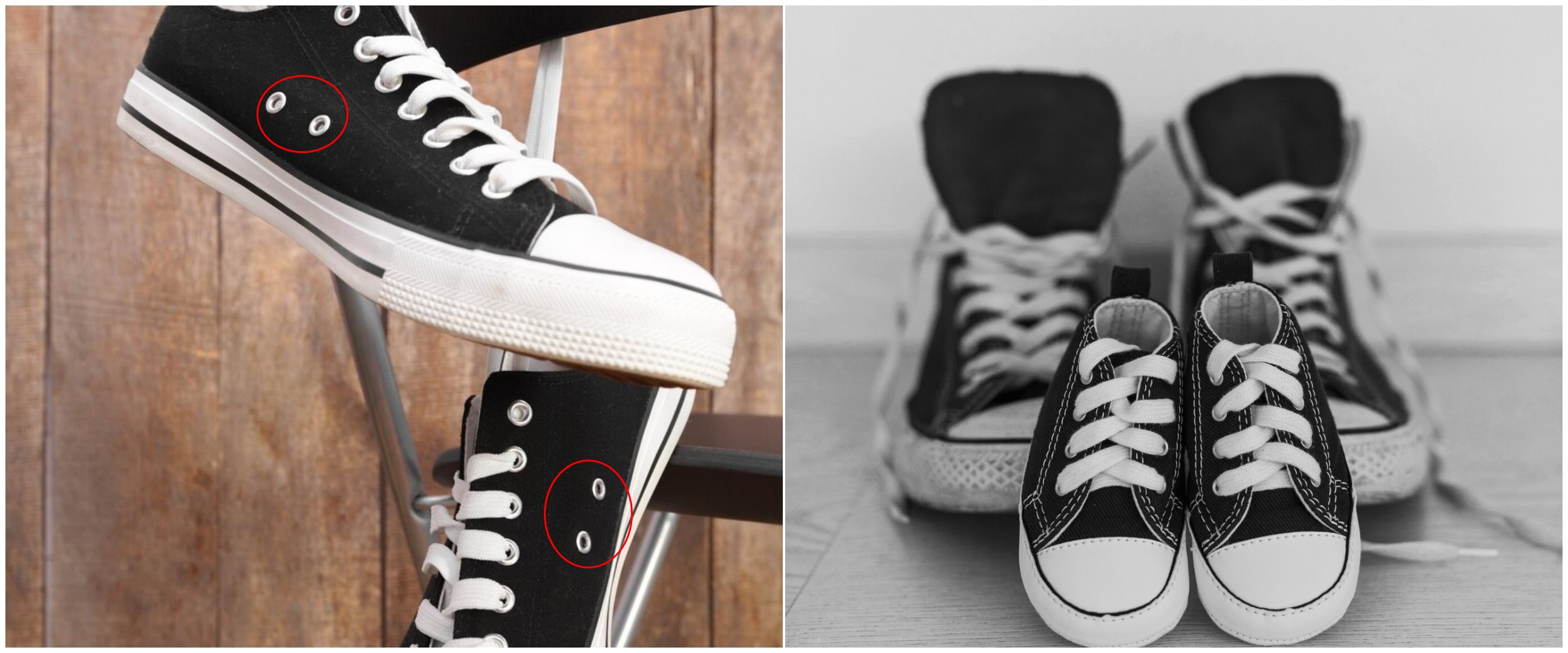 Bukan sekadar fashion, Ini fungsi tersembunyi lubang kecil di sepatu Converse