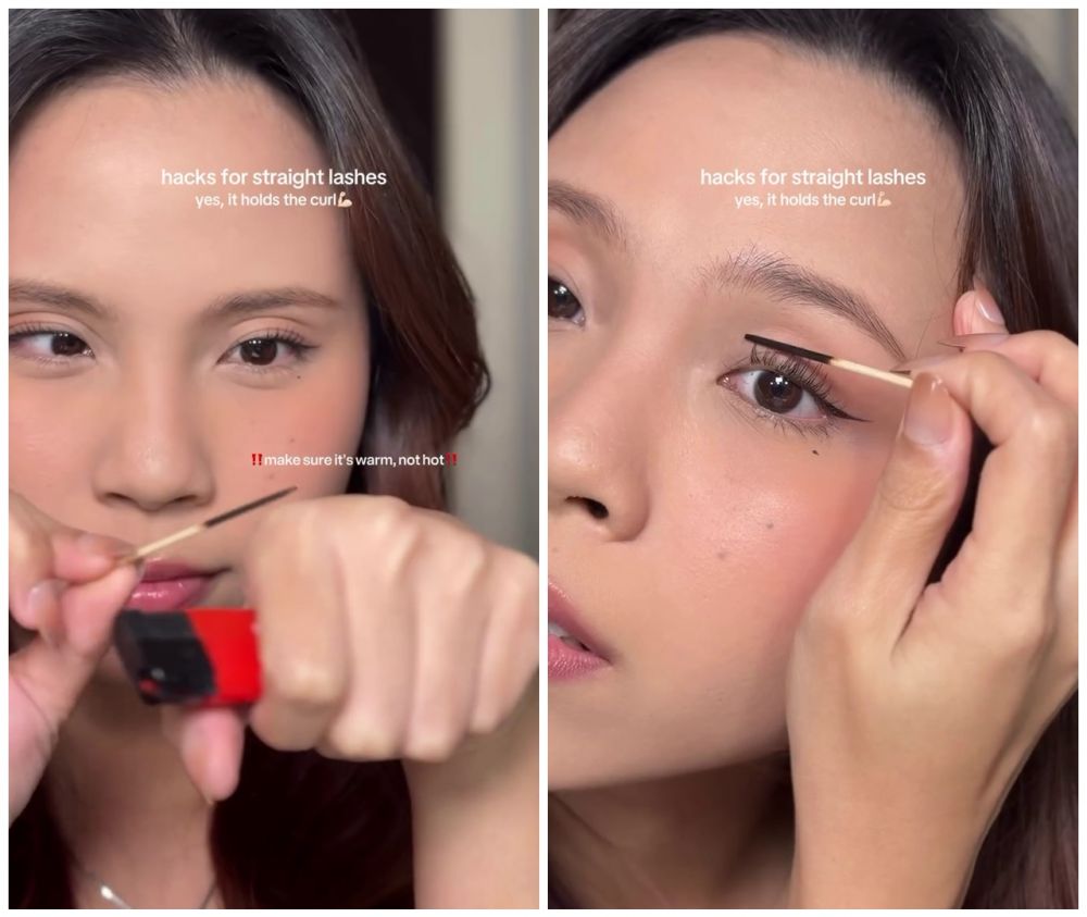 wanita ini punya trik mengunci maskara © Instagram