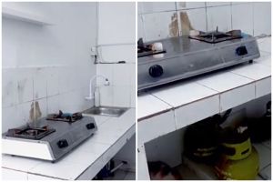 Dapur rumah subsidi tipe 24 di-makeover jadi apik bukti sederhana tetap bikin nyaman, ini 9 potretnya