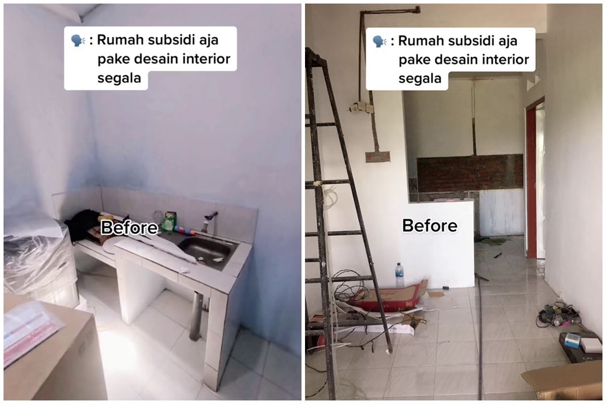 Cuma rumah subsidi kok pakai jasa desain interior, usai dimakeover bikin si nyinyir kicep, 9 potretnya