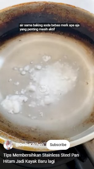 Trik bersihkan kerak hitam di permukaan panci tanpa digosok sabun cuci piring, pakai 2 bahan dapur