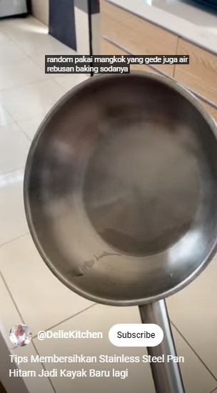 Trik bersihkan kerak hitam di permukaan panci tanpa digosok sabun cuci piring, pakai 2 bahan dapur