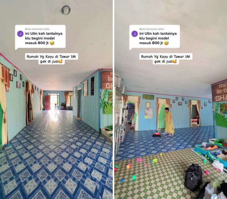 Rumah bilik kayu tampak sederhana ini ditawar Rp 1 miliar tapi ditolak, begini 9 potret dalamnya