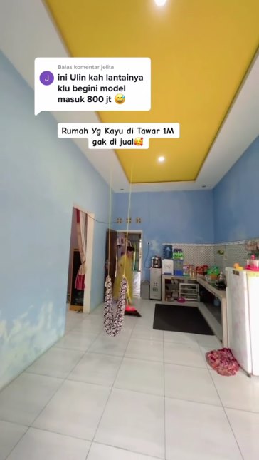 Rumah bilik kayu tampak sederhana ini ditawar Rp 1 miliar tapi ditolak, begini 9 potret dalamnya