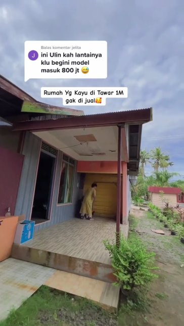 Rumah bilik kayu tampak sederhana ini ditawar Rp 1 miliar tapi ditolak, begini 9 potret dalamnya