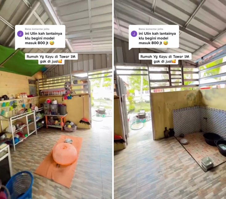 Rumah bilik kayu tampak sederhana ini ditawar Rp 1 miliar tapi ditolak, begini 9 potret dalamnya